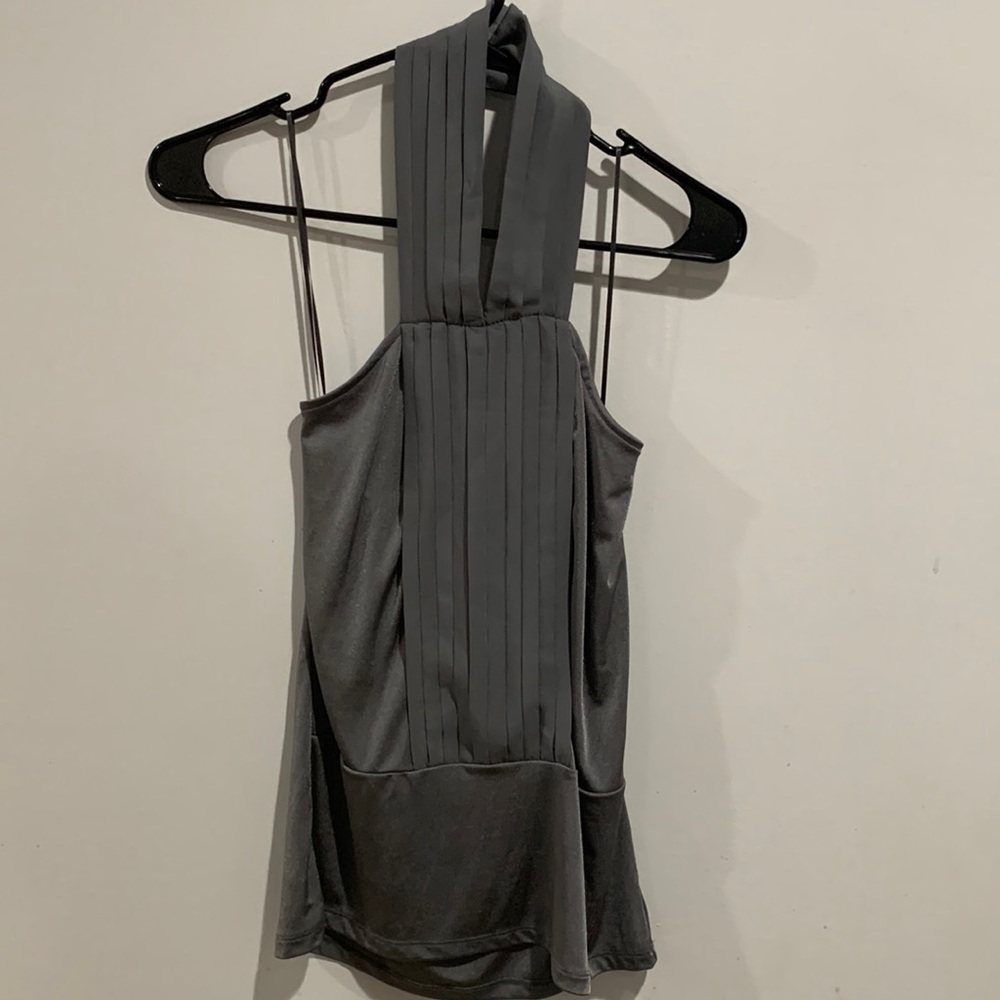 Limited gray halter